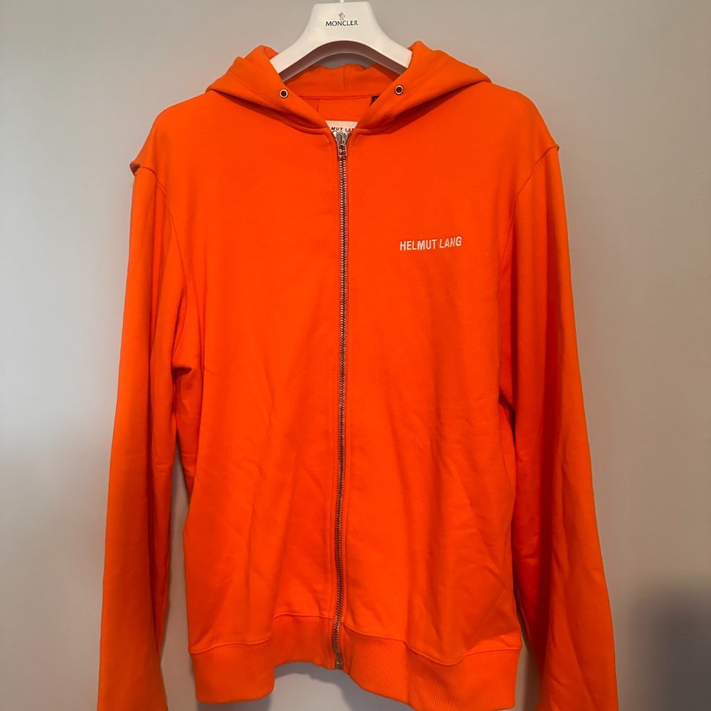 M HELMET LANG Zip Up Hoodie